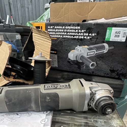 Titan 750w angle grinder - titan,