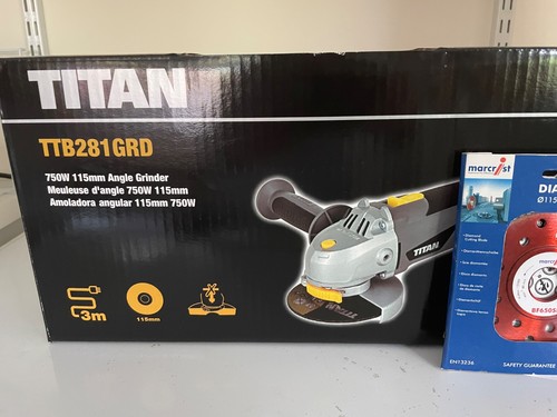 Titan ttb282grd angle grinder - titan,